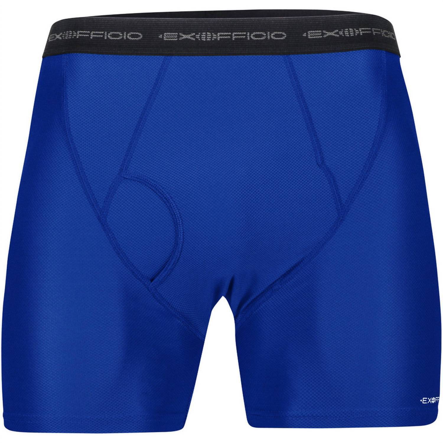 New Exofficio Men's Give-N-Go Boxer Brief In Royal